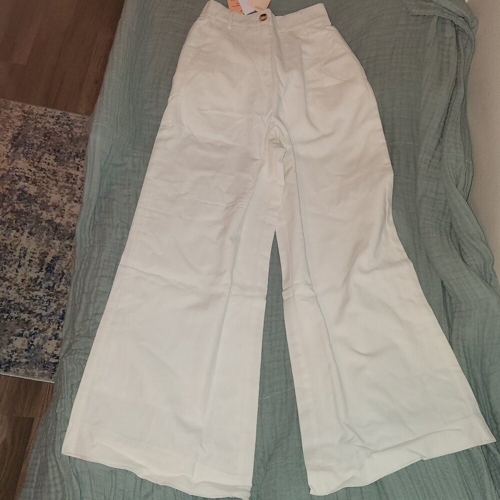 NWT THE LULLABY CLUB MAPLE TAILORED PANTS